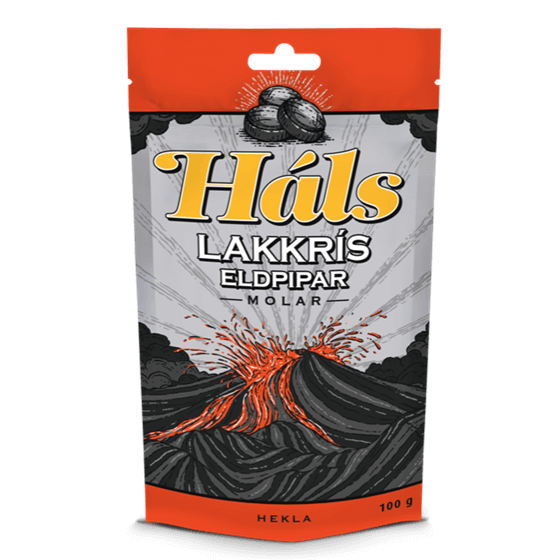 Hals Lakkris Eldpipar 100g