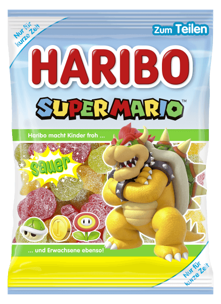 Haribo Super Mario Sour 175g