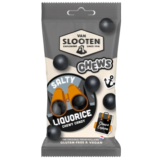 Van Slooten Chews - Salty Liquorice 60g