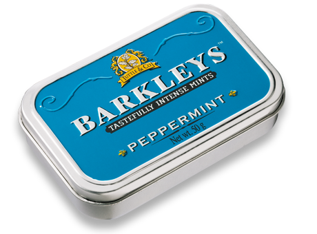 Barkleys Mints - Peppermint 50g x 6st