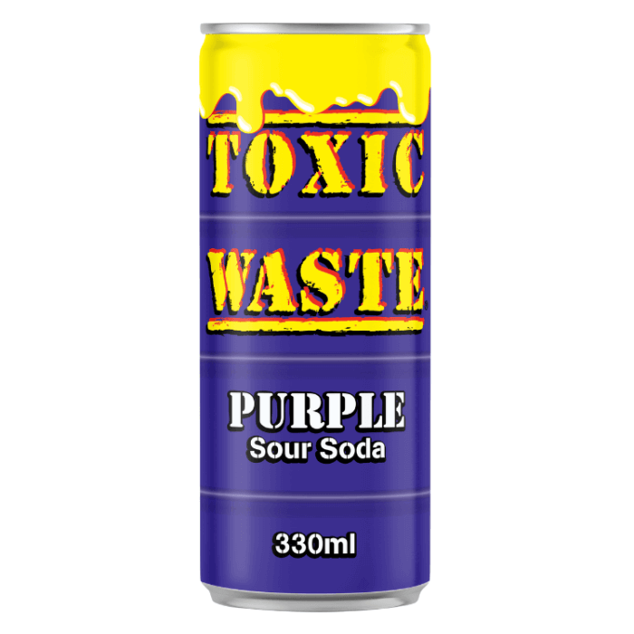 Toxic Waste Purple Sour Soda 33cl