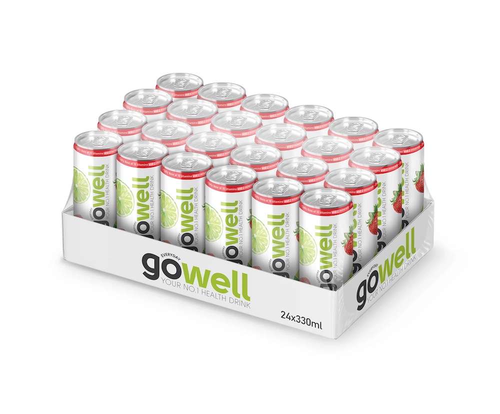 Gowell Strawberry & Lime 33cl x 24st