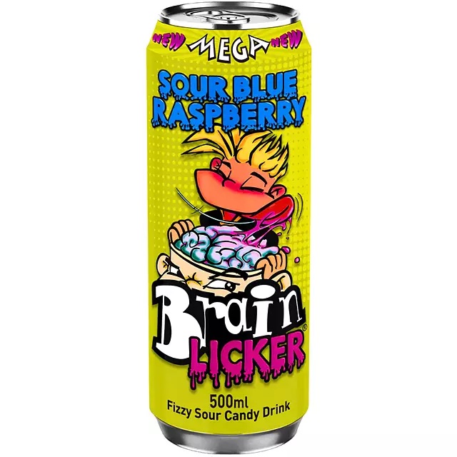 Brain Licker Sour Soda Blue Raspberry 50cl(BF:2024-10-31)