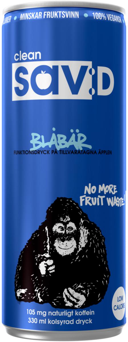 Clean Drink Sav:D - Blåbär 33cl