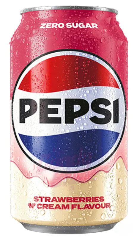 Pepsi Strawberries & Cream 330ml x 24st