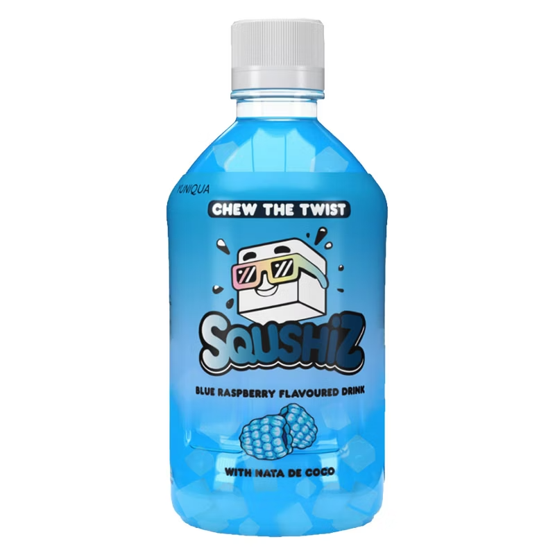 SQUSHiZ nata de coco Blue Raspberry 350ml