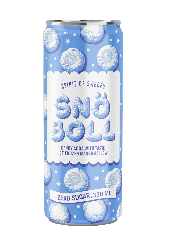 Spirit of Sweden: Snöboll Zero läsk 33cl