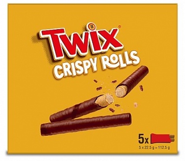 Twix Crispy Rolls 5-Pack 112g