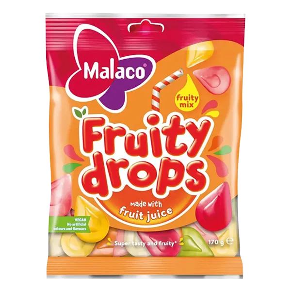 Malaco Fruity Drops Frutiy Mix 110g