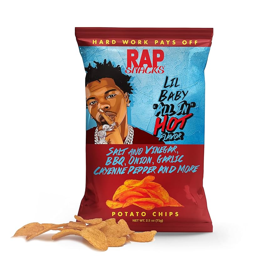 Rap Snacks Lil Baby ALL IN Hot Flavor 71g