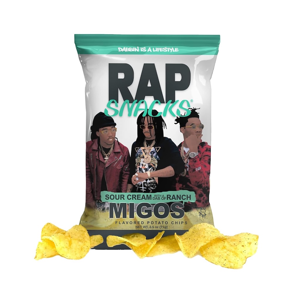 Rap Snacks Migos Sour Cream With A Dab Of Ranch 71g