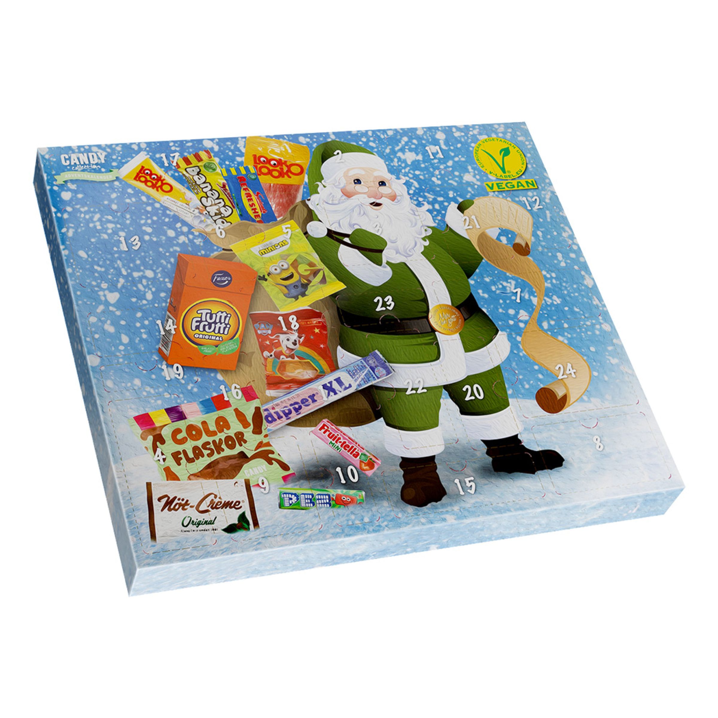 Hultén Godiskalender Vegan - 374 gram