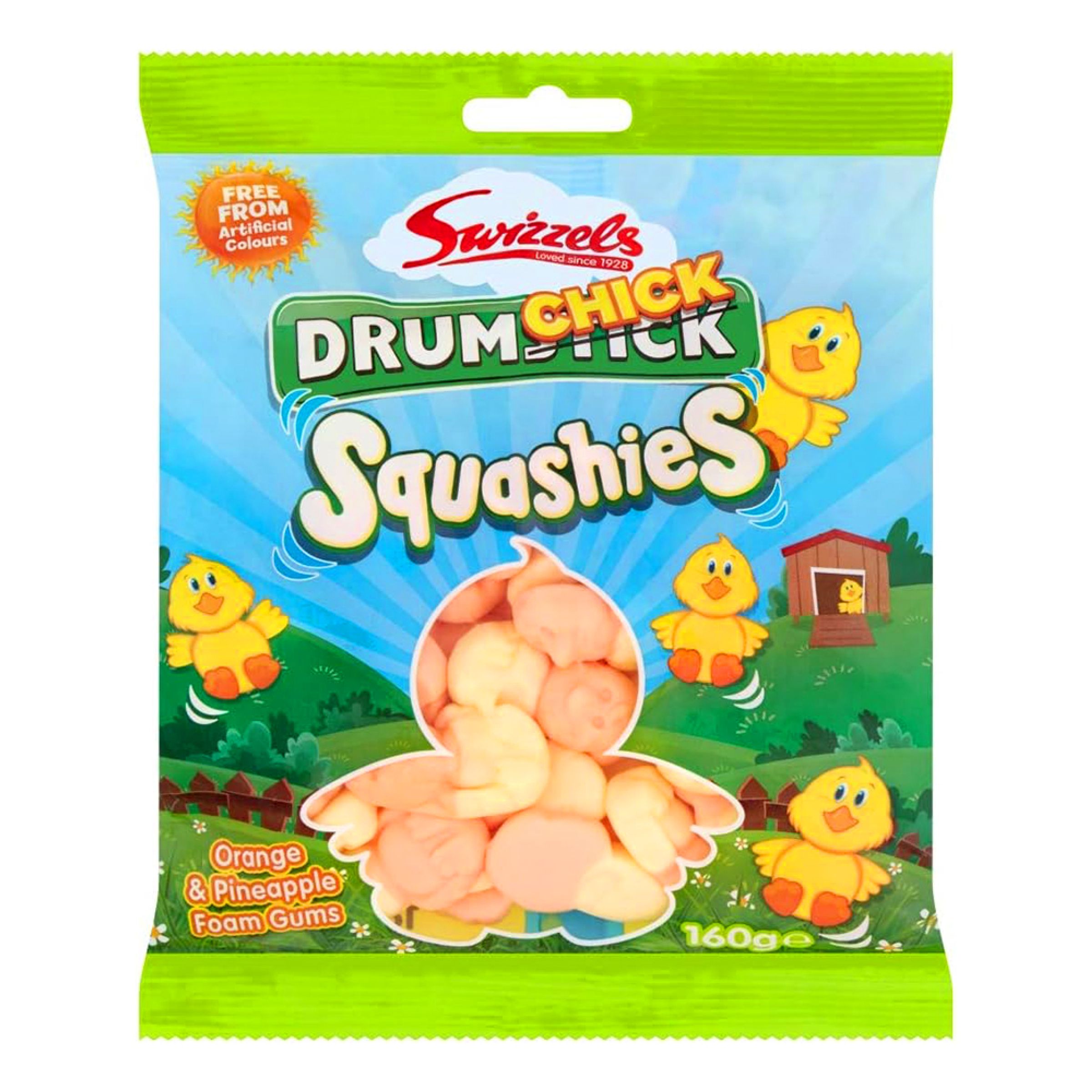 Swizzels Squashies Drumchick - 120 gram