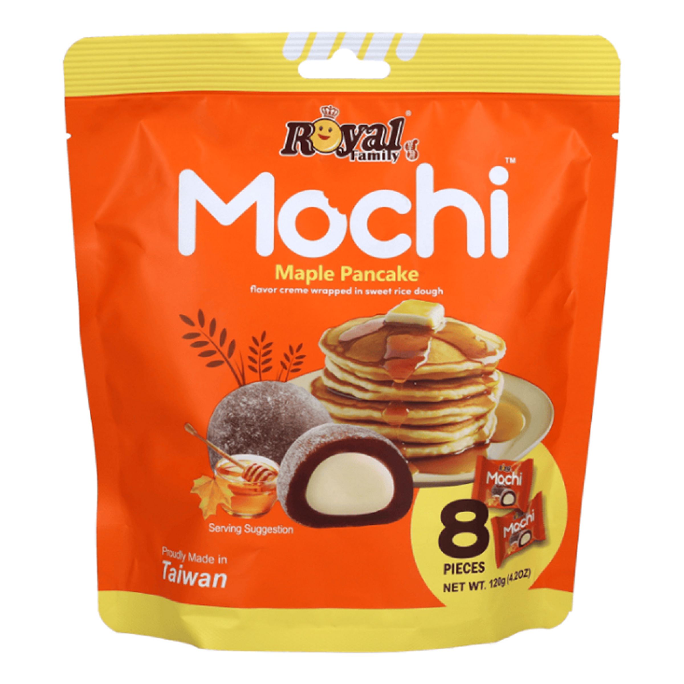 Royal Family Mochi Maple Pancake - 120 gram