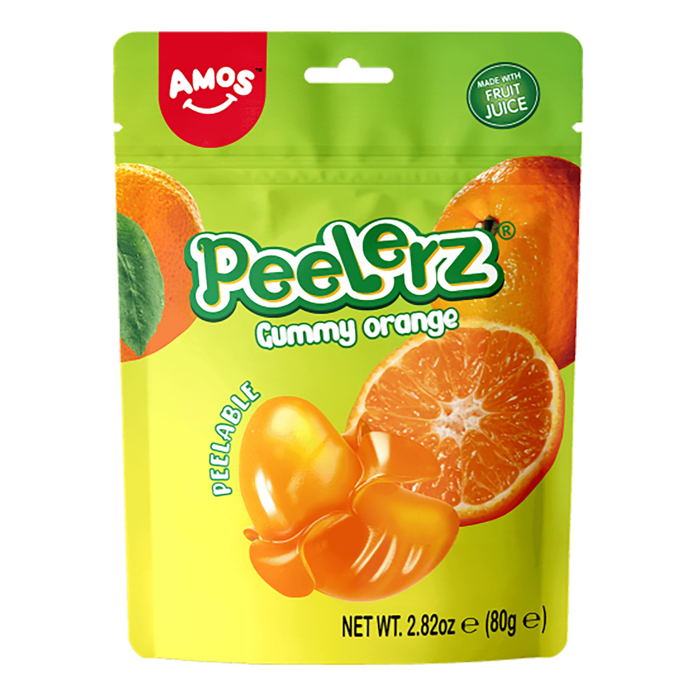 Peelerz Peelable Gummy Orange - 80 gram