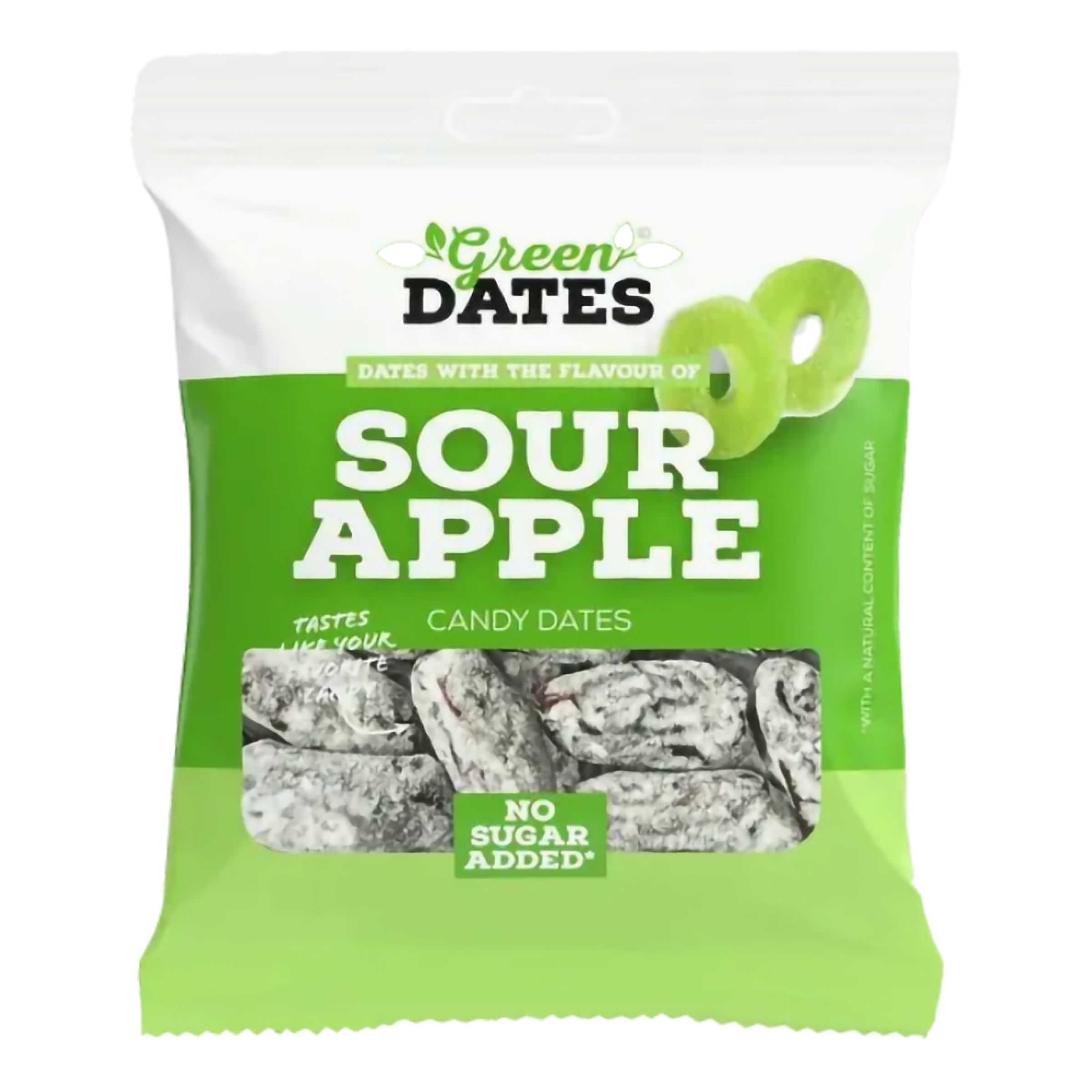 Green Dates Dadlar Sour Apple - 90 gram