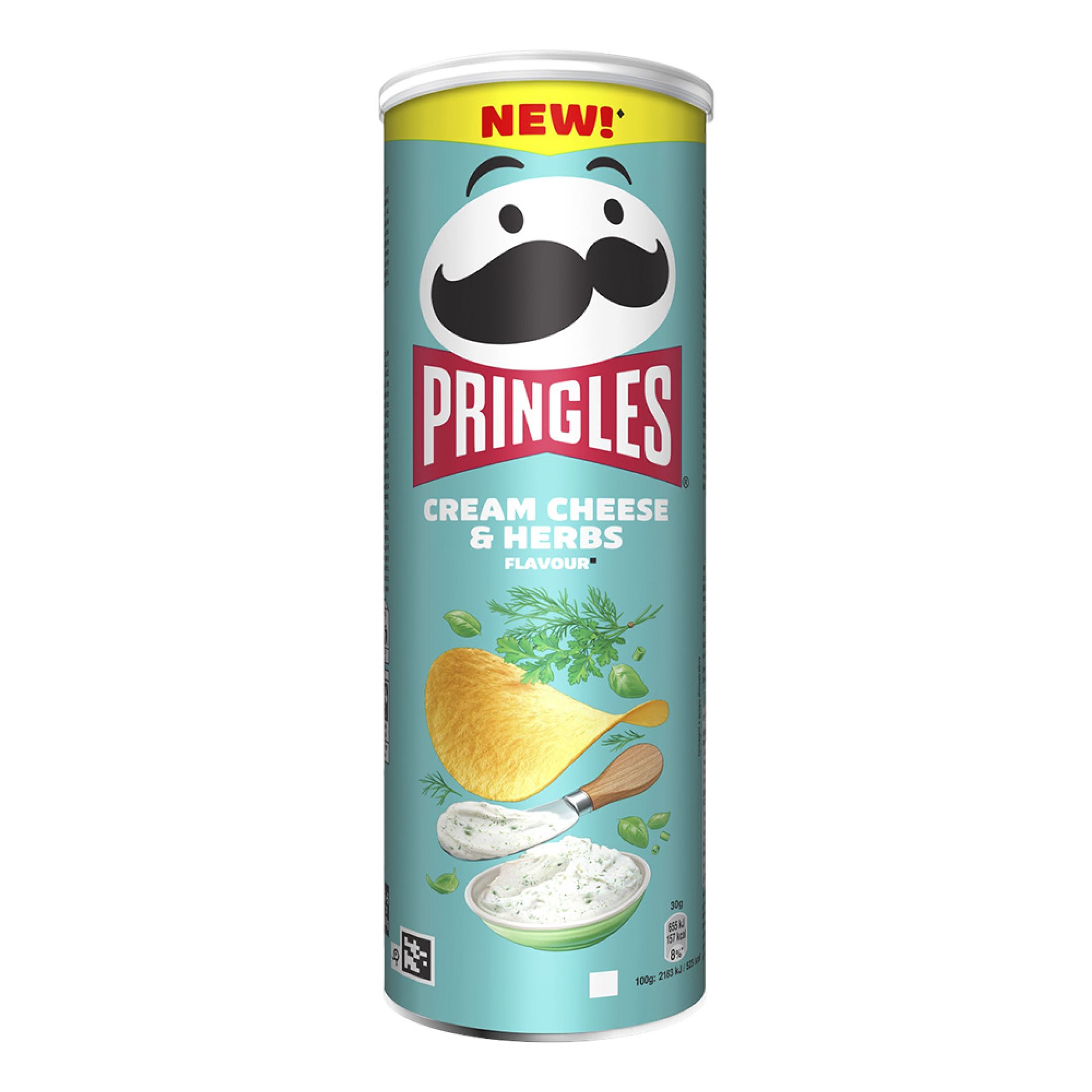Pringles Cream Cheese & Herbs - 165 gram