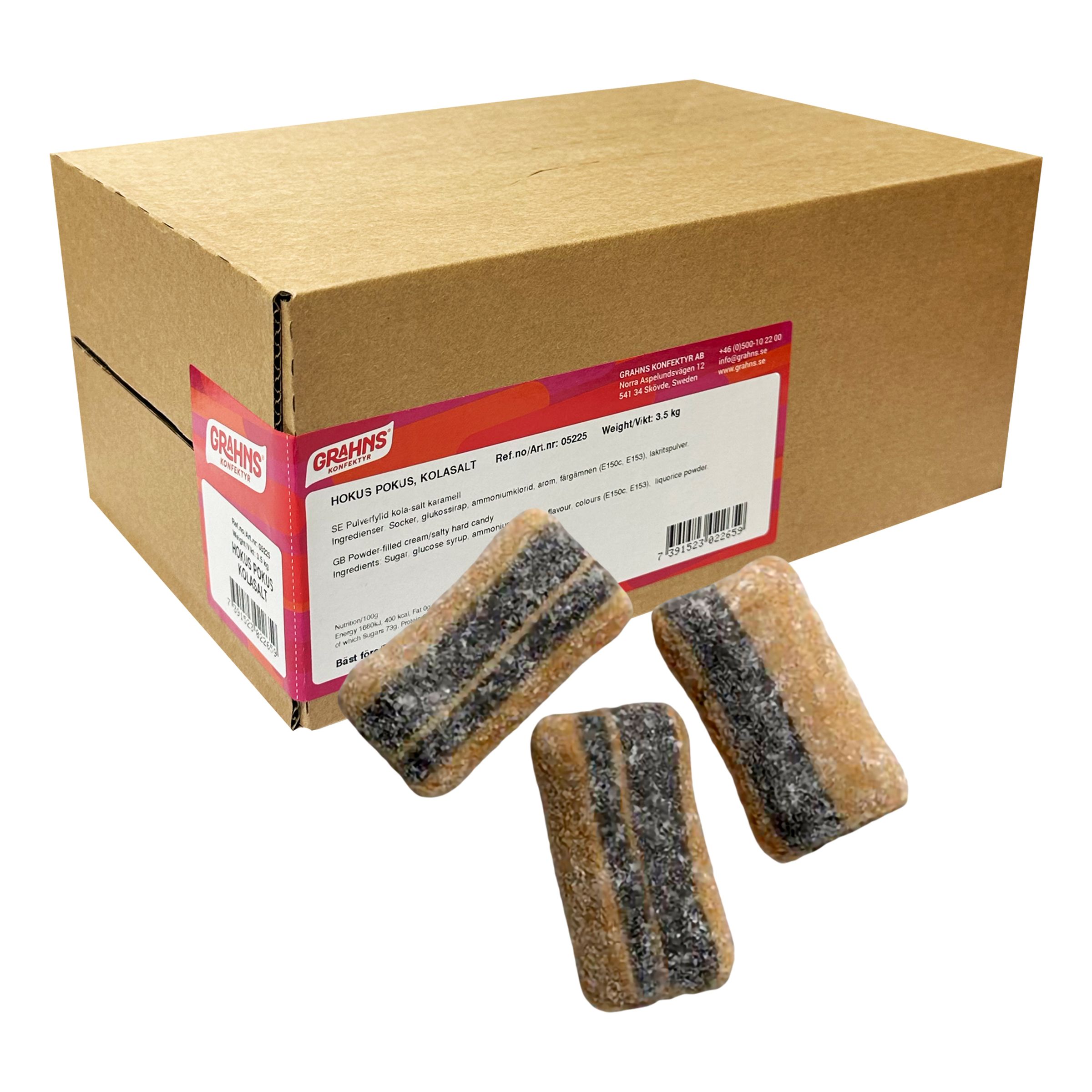 Hokus Pokus Kolasalt Storpack - 3,5 kg