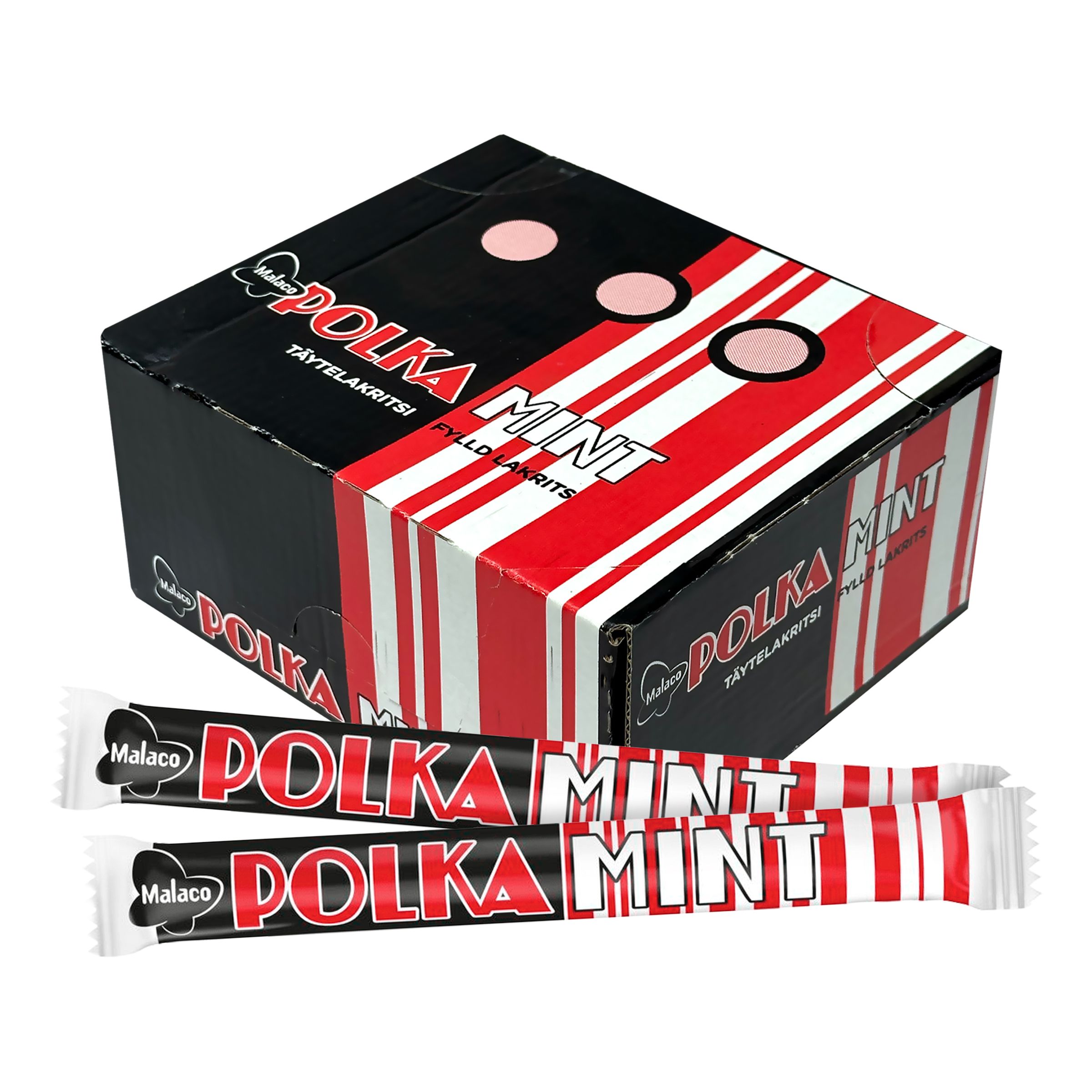 Malaco Polka Mint Storpack - 50-pack