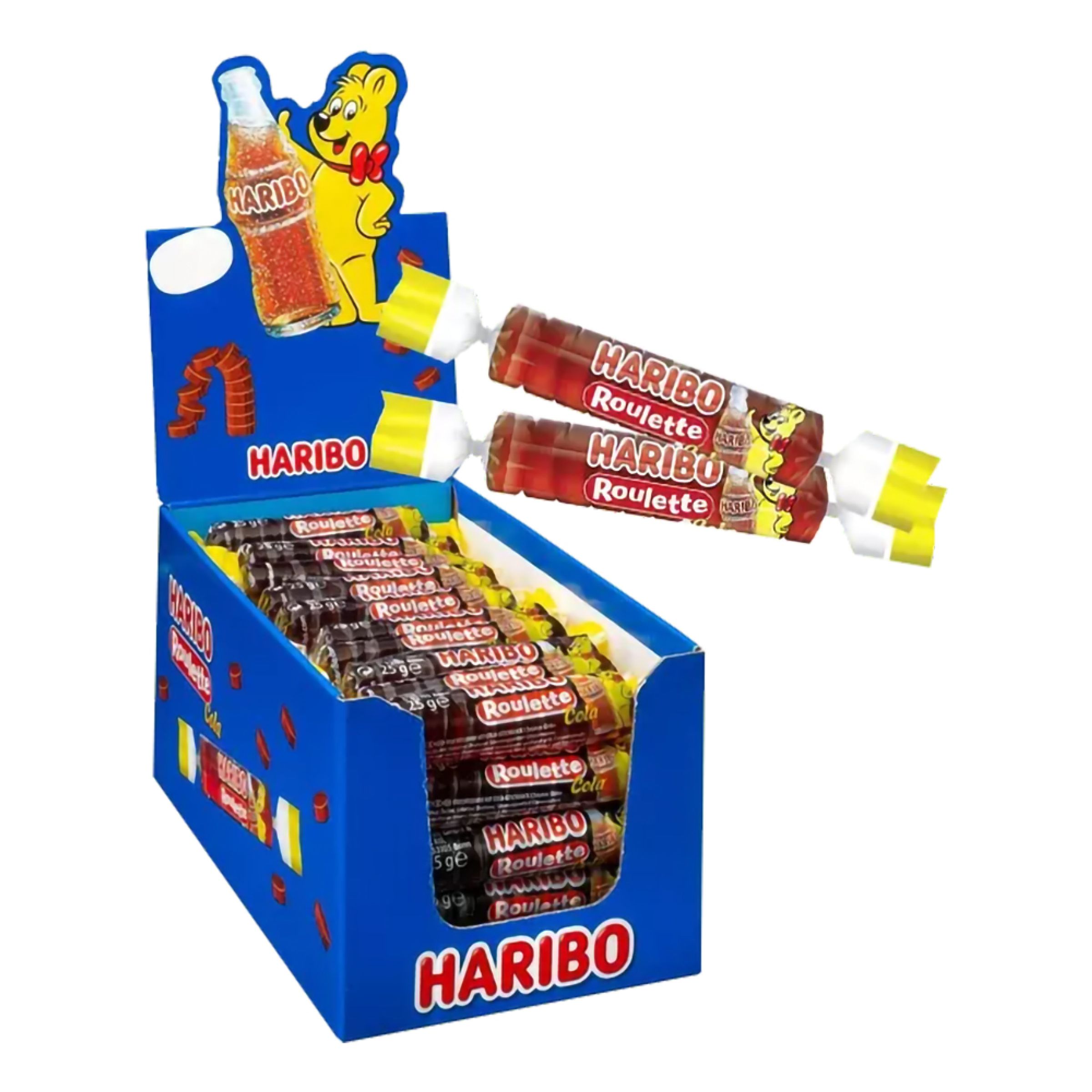 Haribo Roulette Cola Pesetos Storpack - 1,25 kg