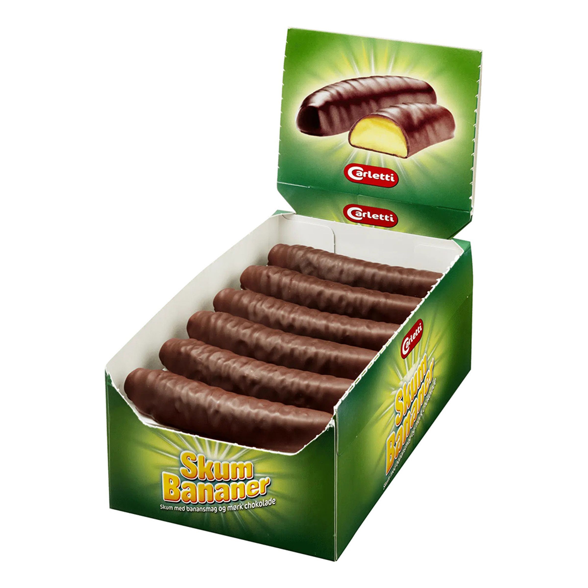 Carletti Skumbananer Storpack - 24-pack