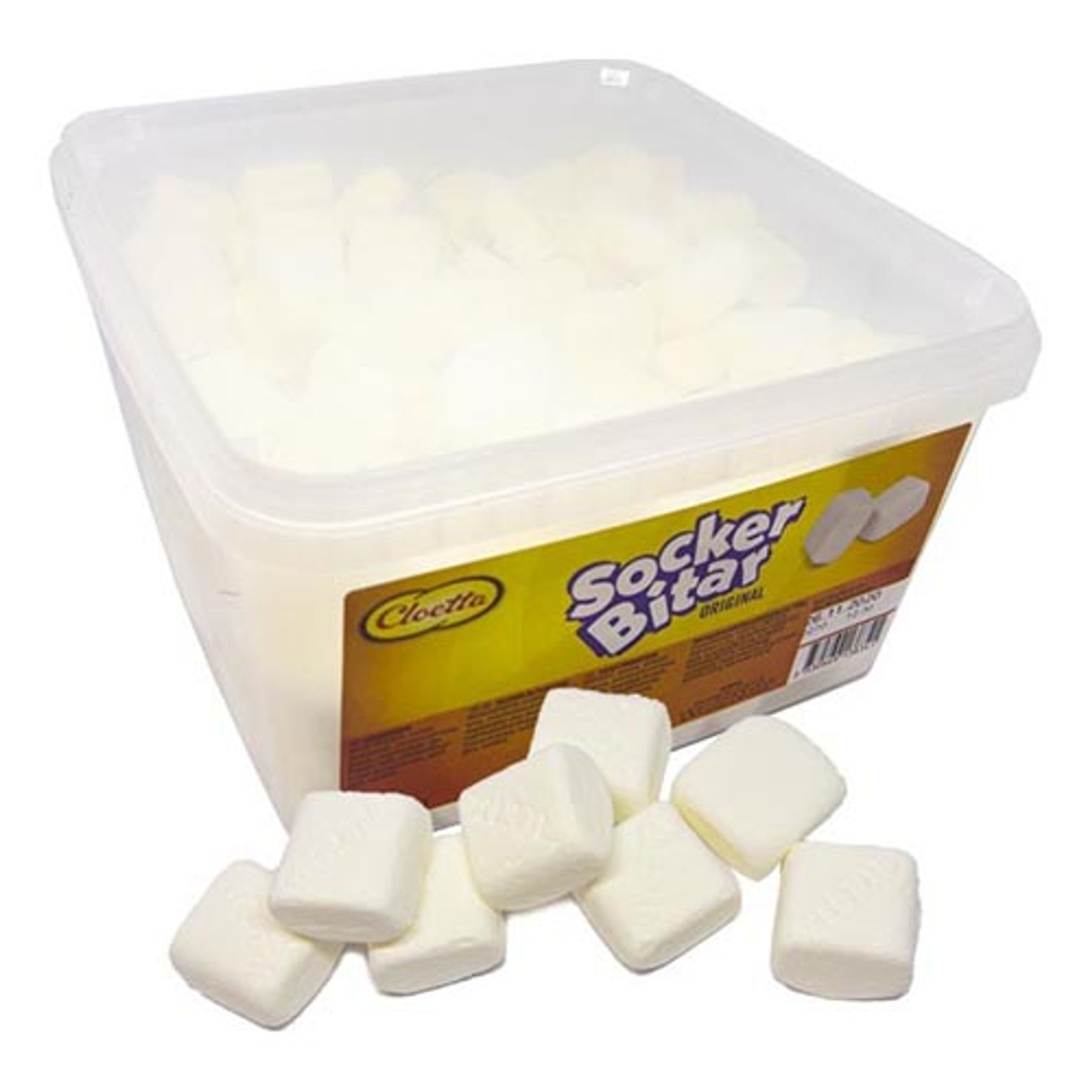 Sockerbitar Lösvikt i Burk - 0.82 kg