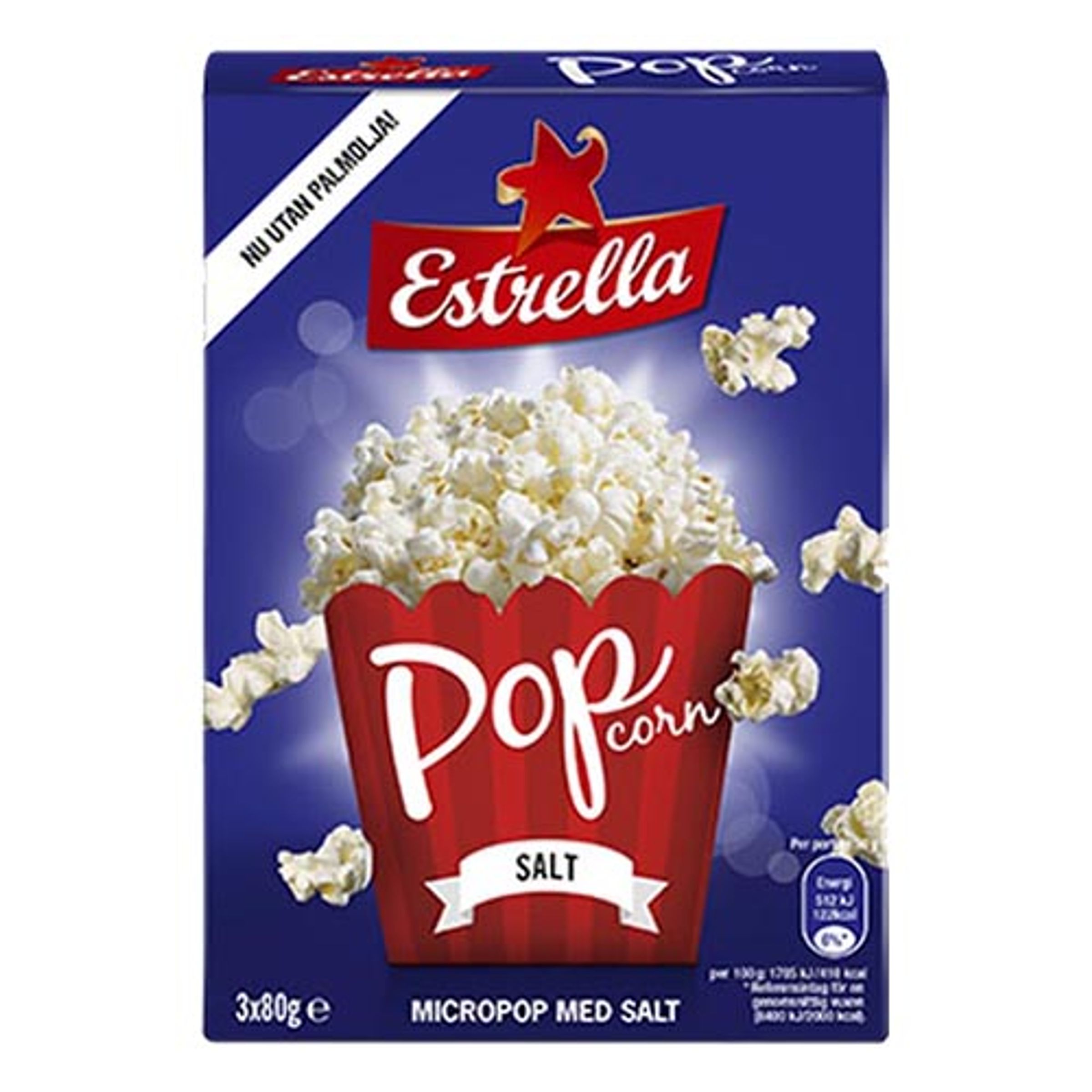 Estrella Micropopcorn Salt - 3-pack