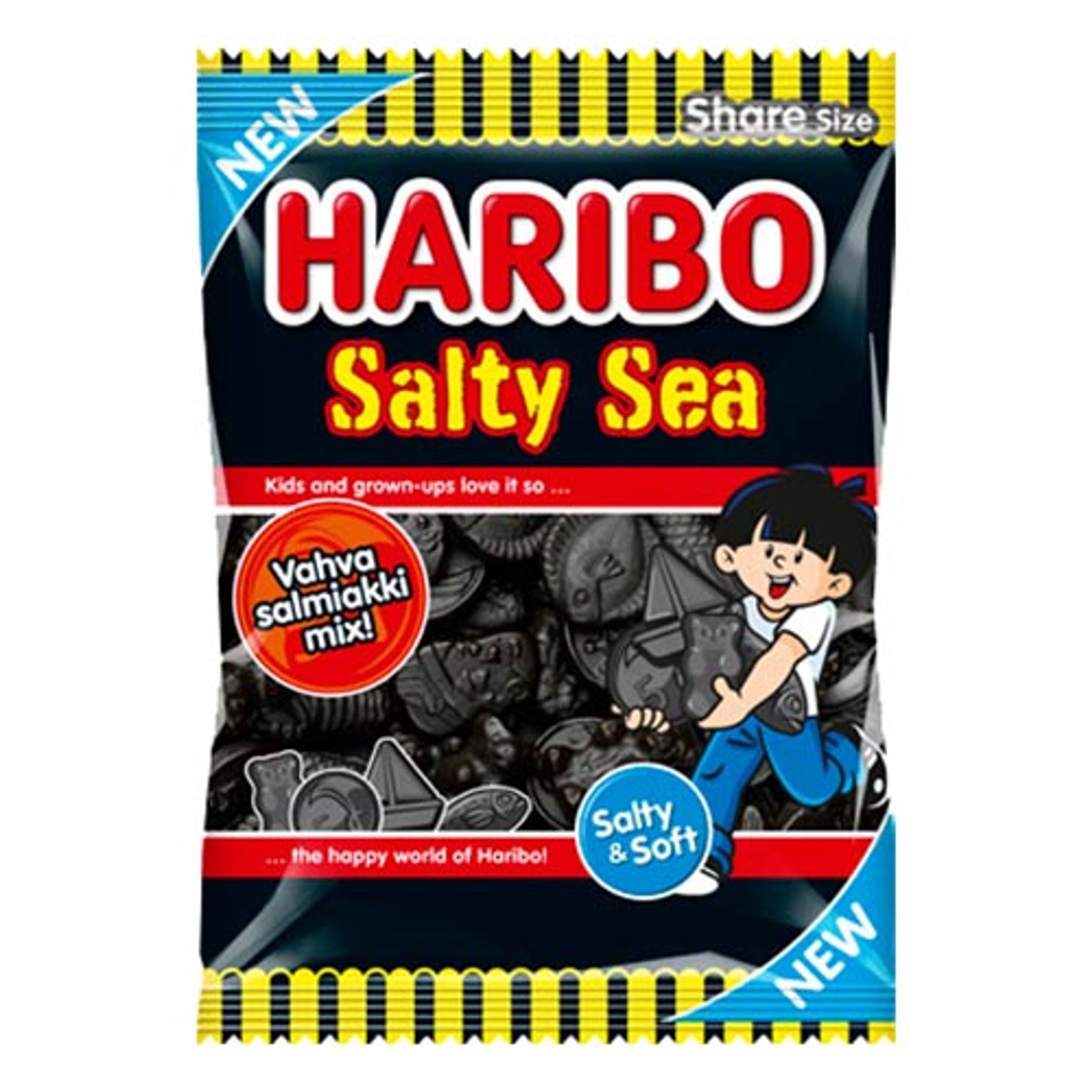 Haribo Salty Sea Påse - 170 gram
