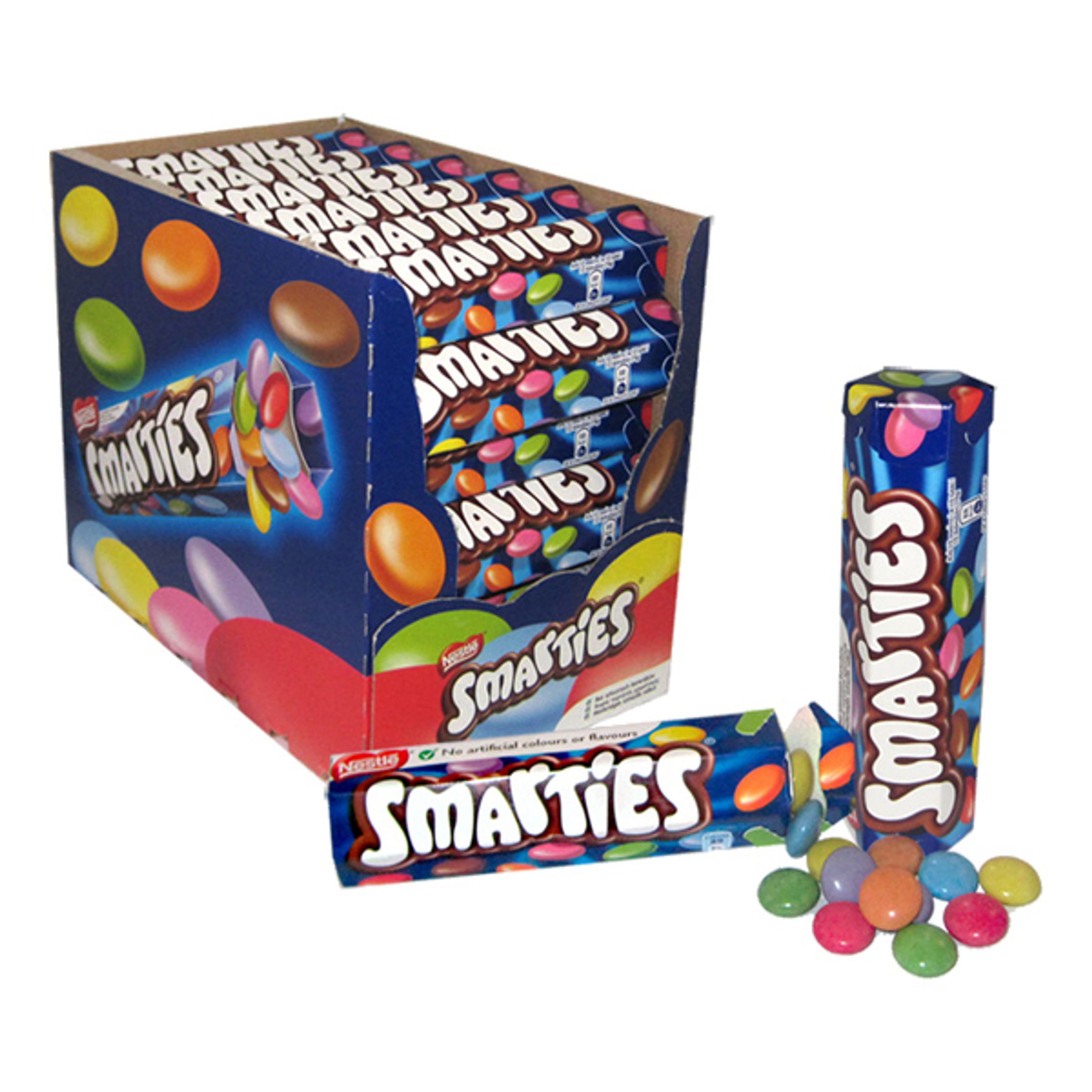 Smarties Chokladlinser Storpack - 24-pack
