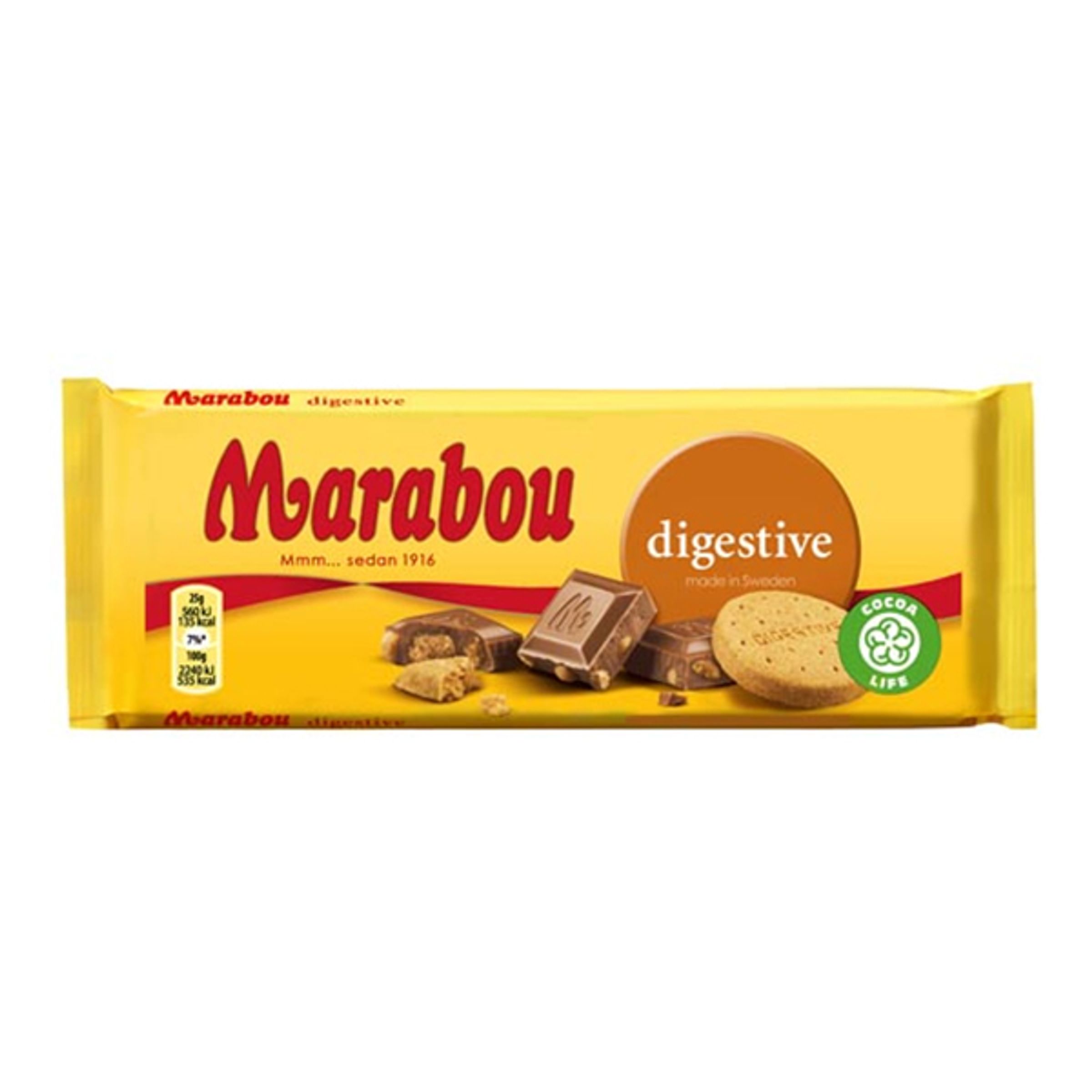 Marabou Digestive Chokladkaka - 100 gram