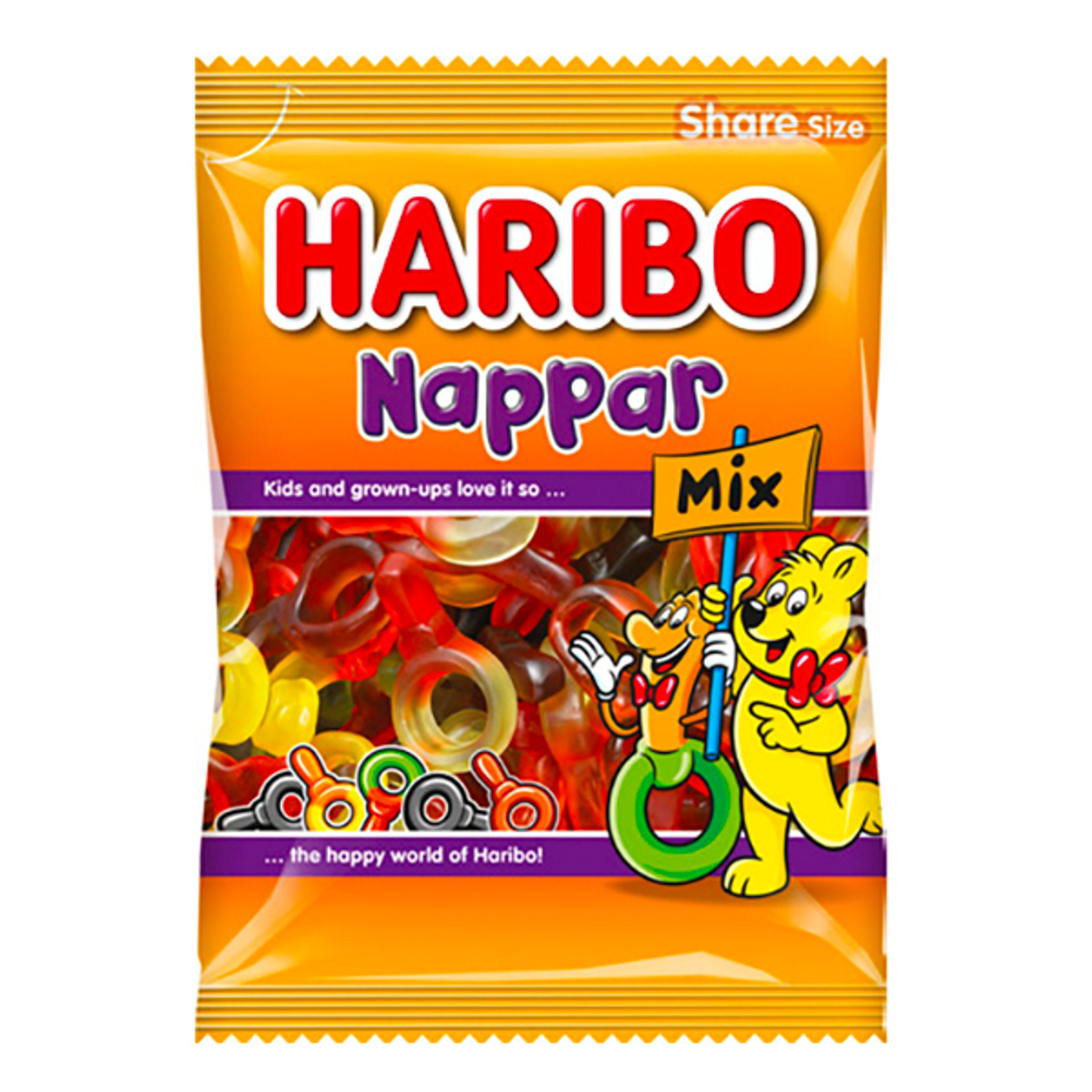 Haribo Nappar Mix - 275 gram