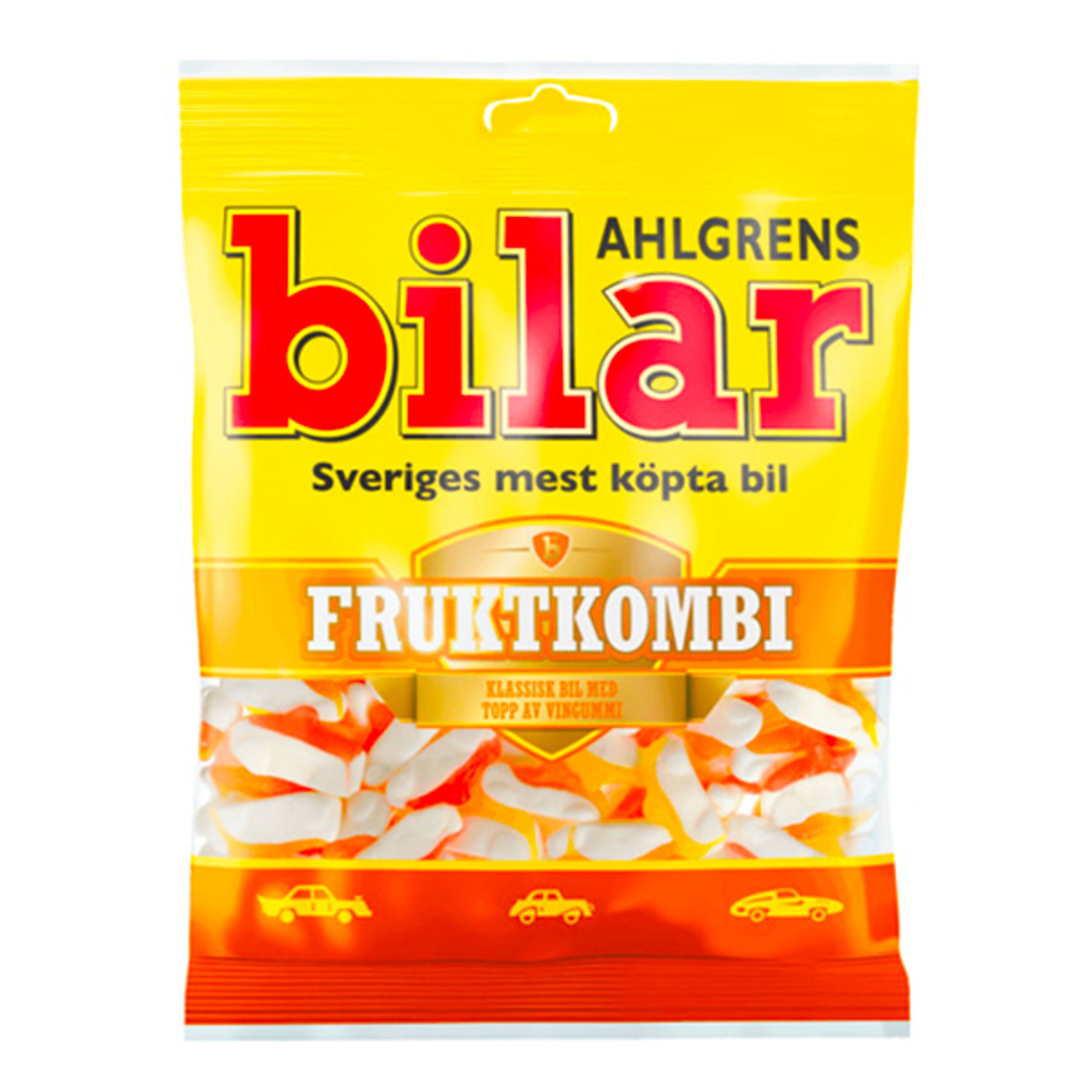 Ahlgrens Bilar Fruktkombi - 125 gram