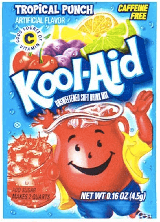 Kool-Aid Soft Drink Mix - Tropical Punch 4.5g