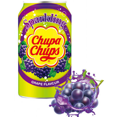 Chupa Chups Soda - Grape 345ml