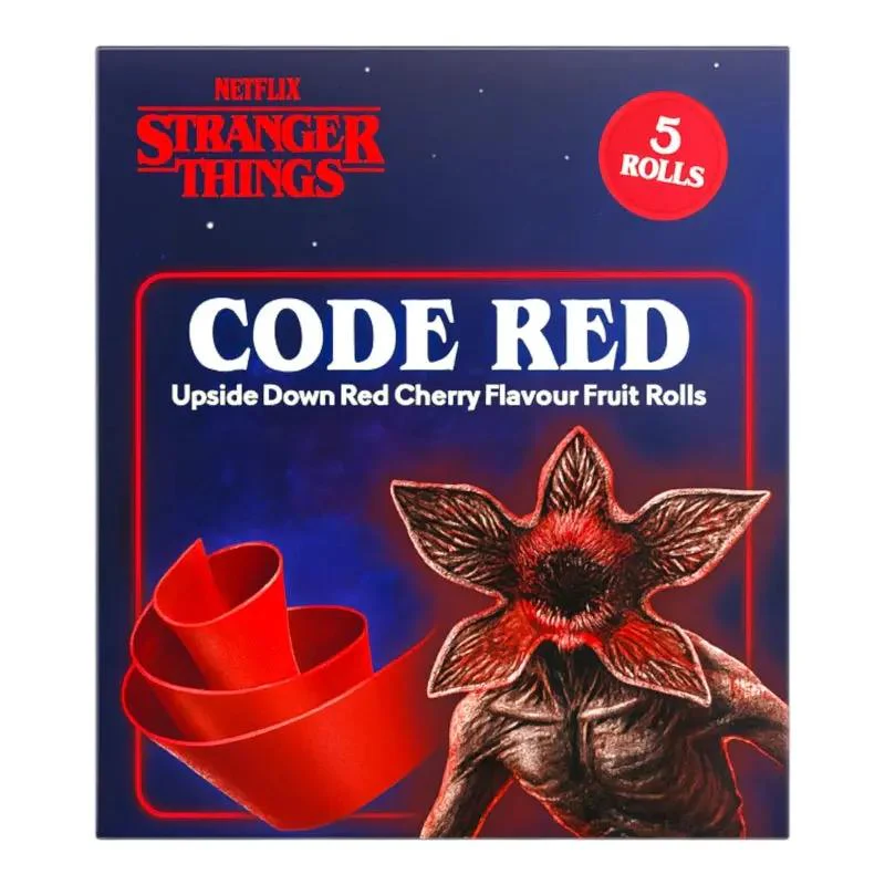 Stranger Things Fruit Rollers Red Cherry 60g