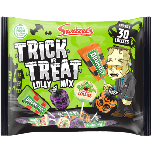 Swizzels Matlow Trick Or Treat Lolly Mix 330g