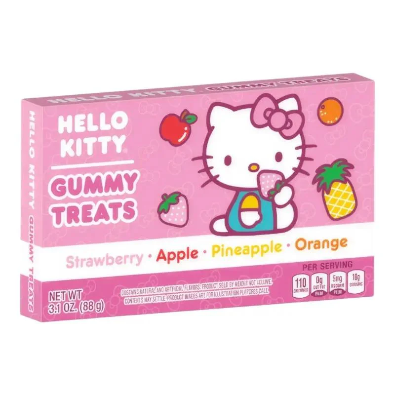 Hello Kitty Gummy Treats Fruit 88g