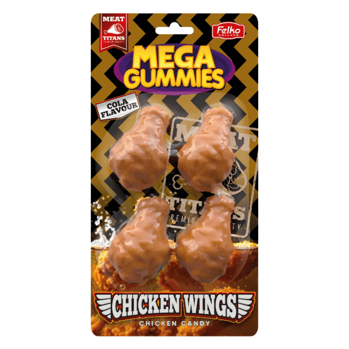 Mega Gummies Chicken Wings 120g