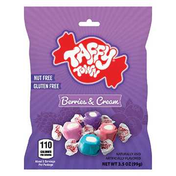 Taffy Town Berries & Cream 99g