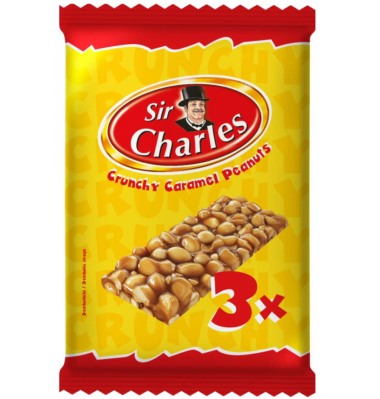 Sir Charles Crunchy Caramel Peanuts bar 114g