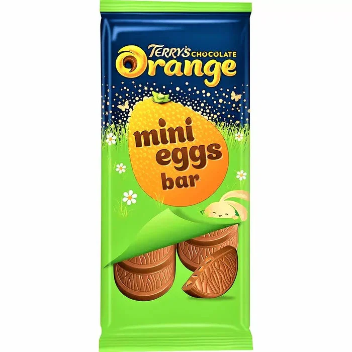 Terrys Chocolate Orange Mini Eggs Bar 90g