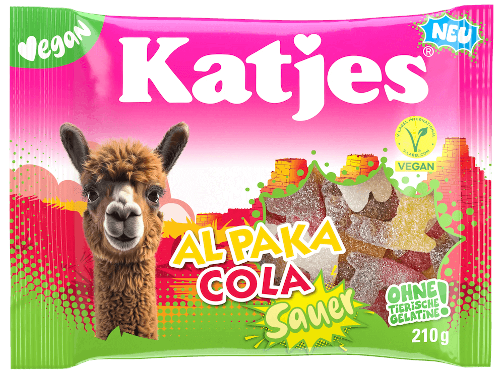 Katjes Al Paka Cola Sur 210g