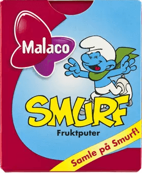 Malaco Smurf Fruktputer 20g(BF:2025-12-23)