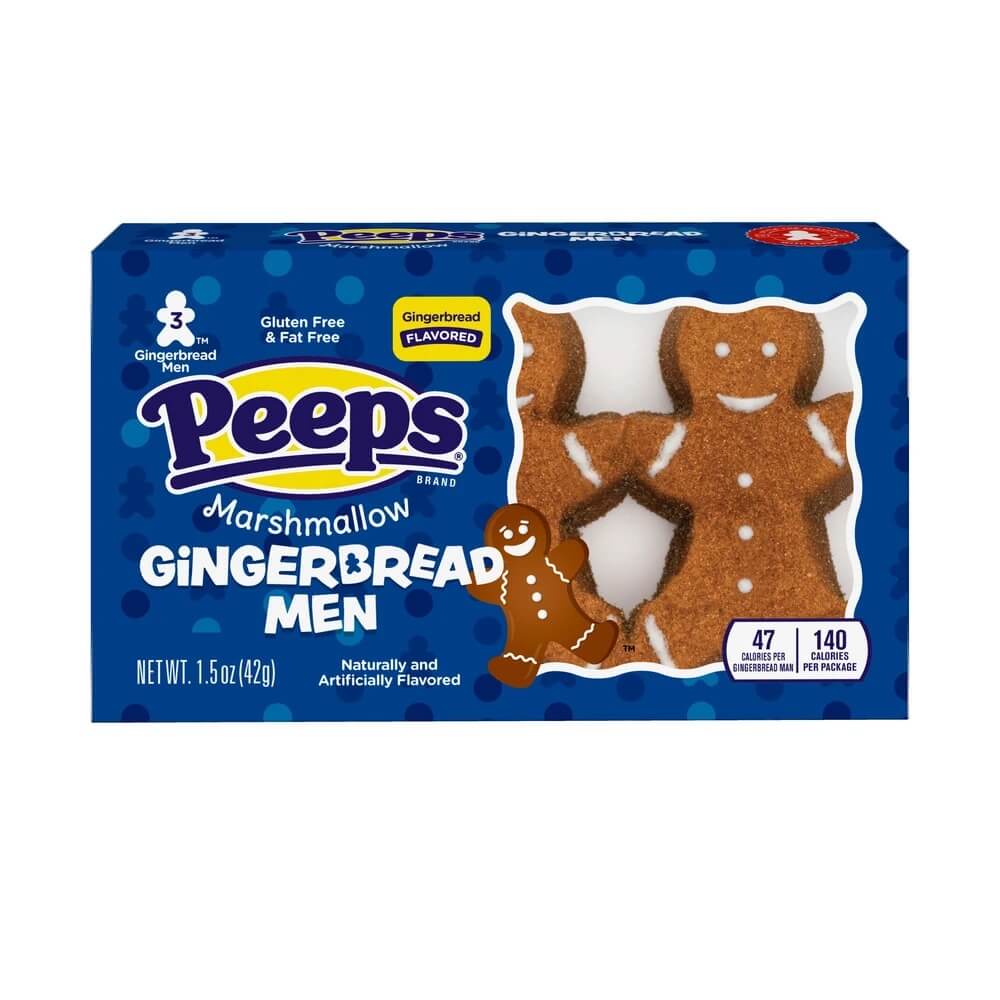 Peeps Gingerbread Men 3-pack 42g