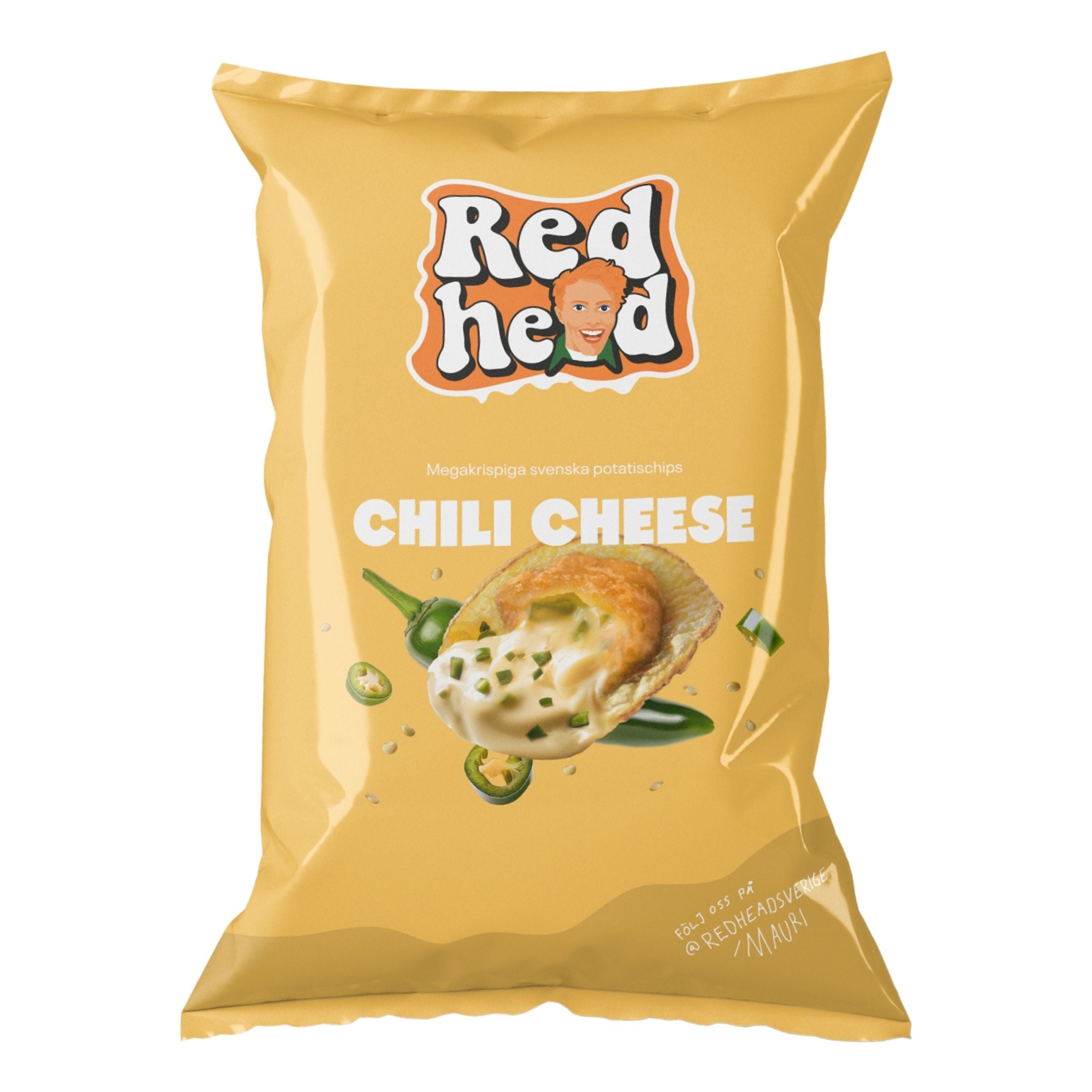 Redhead Chili & Cheese Chips - 150 g