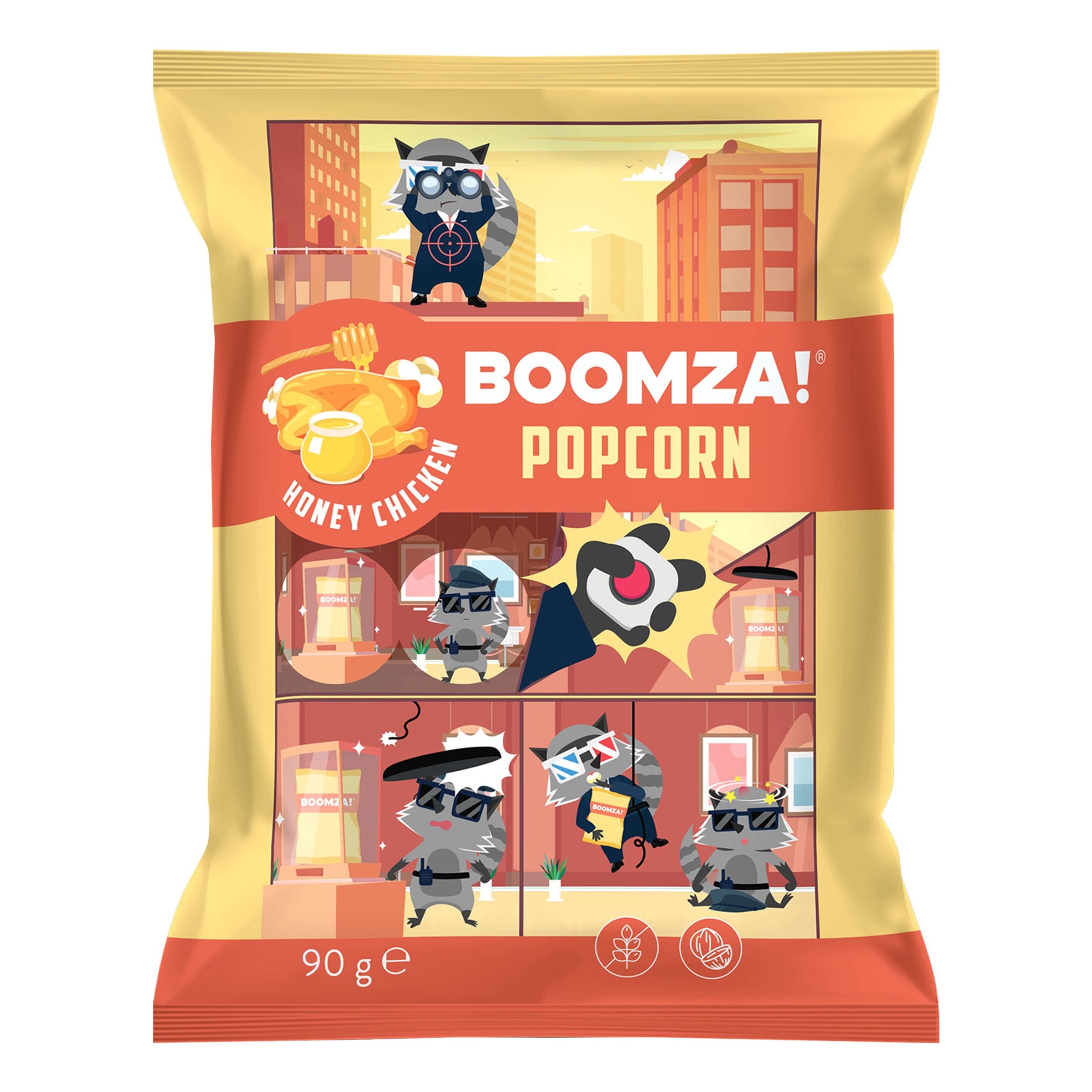 Boomza Popcorn Honey Chicken - 90 g
