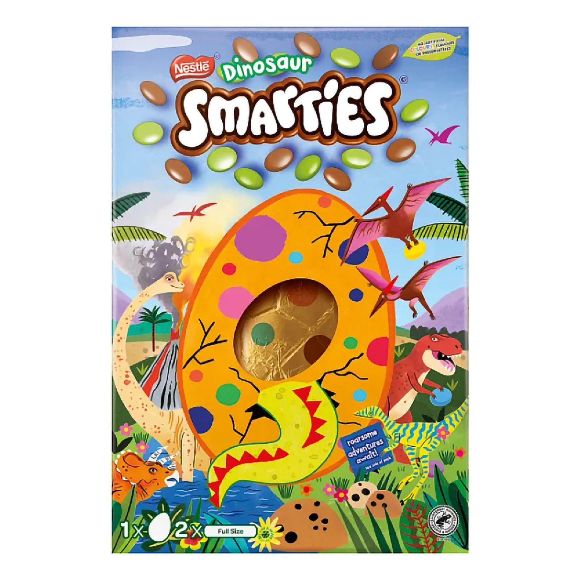 Smarties Dinosaur Chokladägg - 226 g