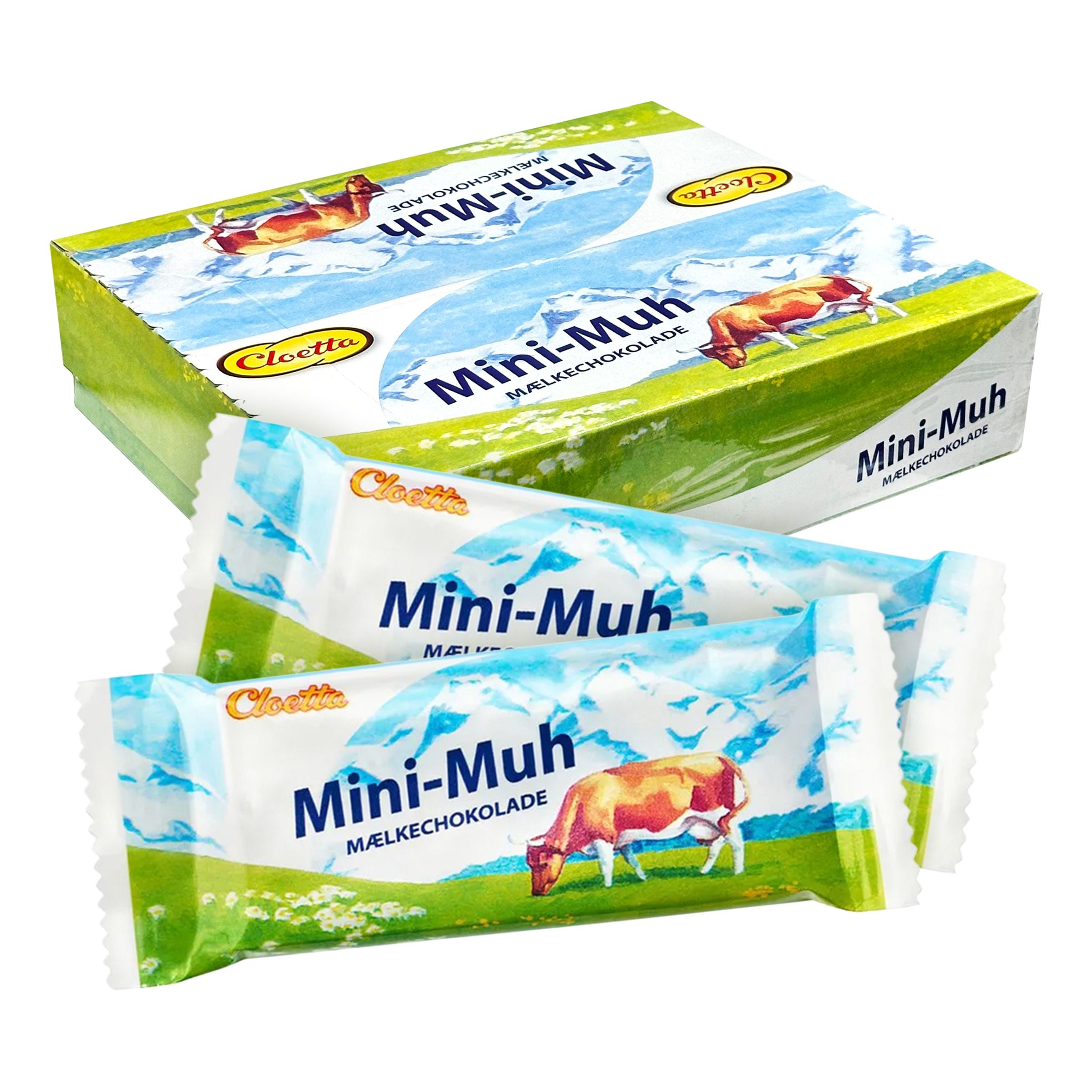 Cloetta Mini-Muh Mjölkchoklad Storpack - 48 x 15 g