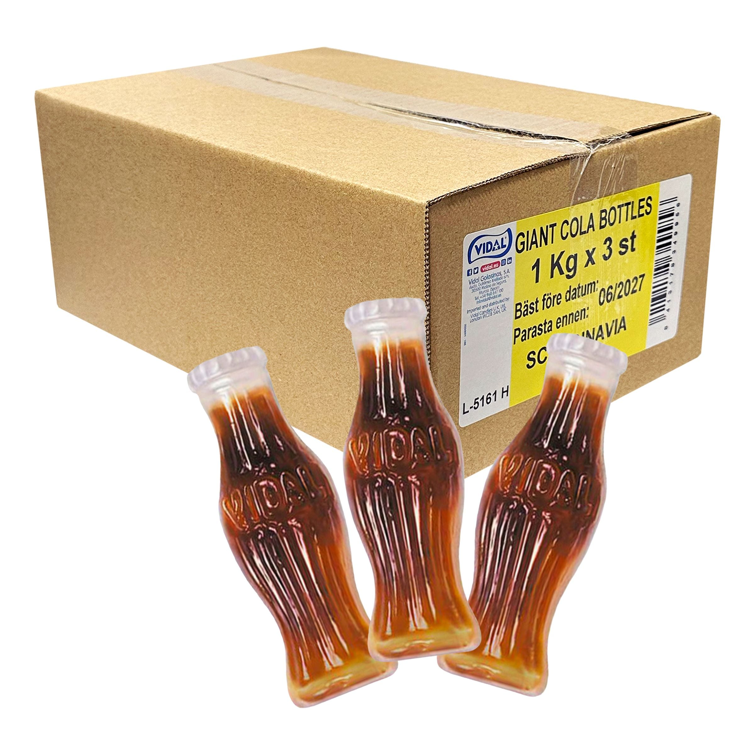 Cola Bottles XL Storpack - 3 kg