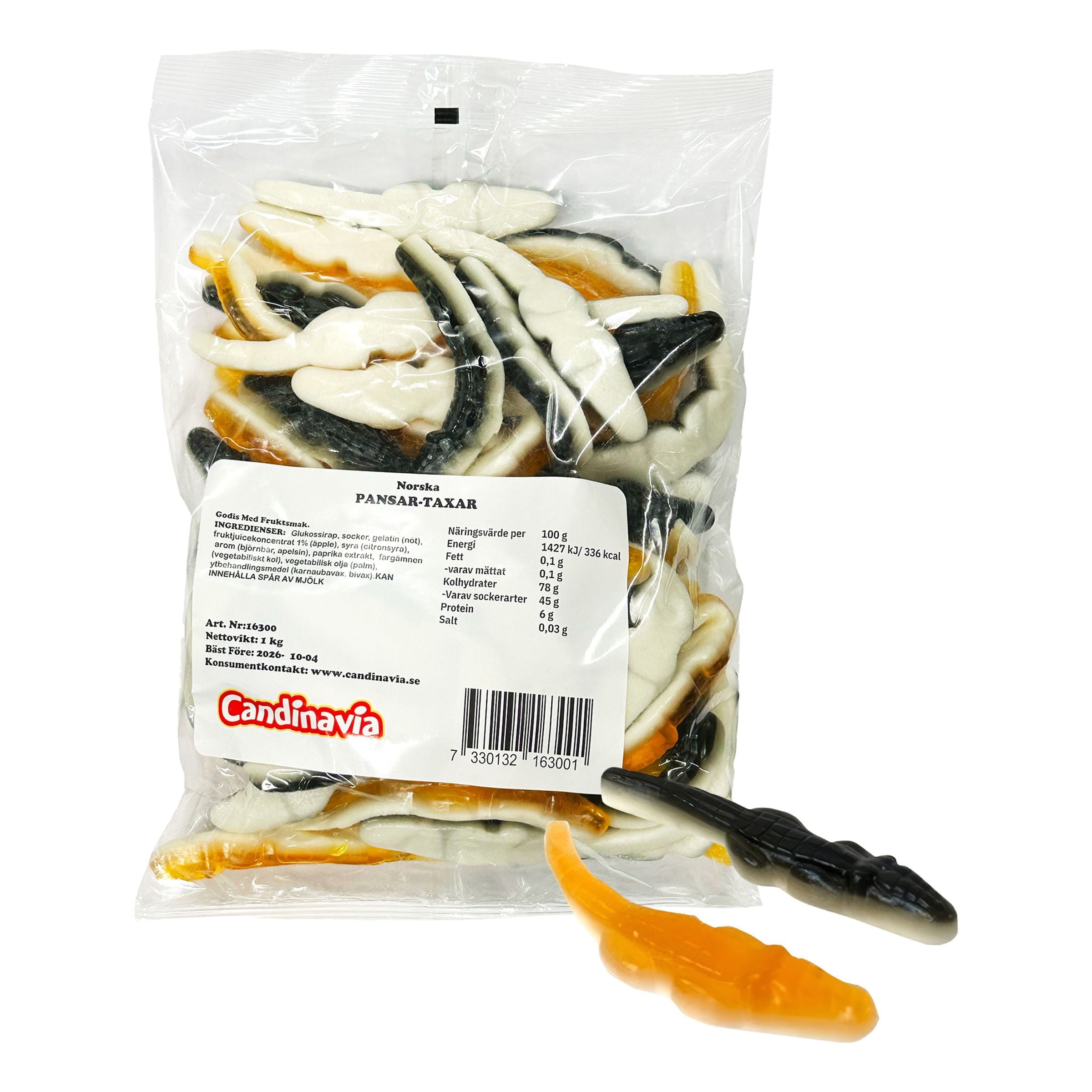 Norska Pansar-Taxar Storpack - 1 kg